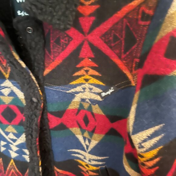 Pendleton X Wrangler Wool and Denim Jacket Size Medium - Picture 15 of 16